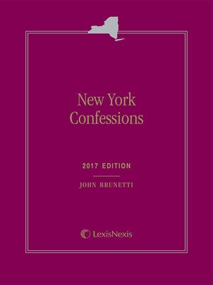 cover image of New York Confessions